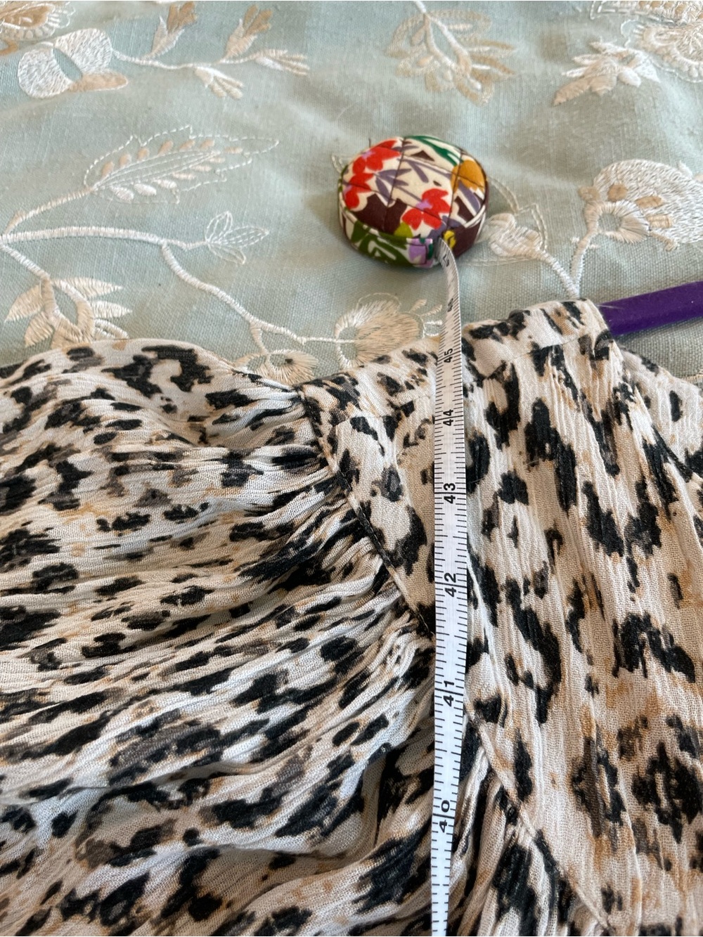 Ikat-Print Tassel Zippered Patio Dress in Black and Cream - Picture 8 of 11